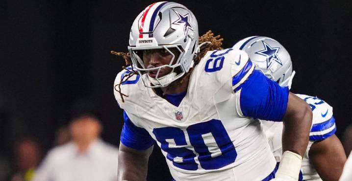 Cowboys injuries: Tyler Guyton (ankle) not expected to play this week