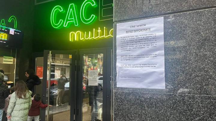Adiós a las entradas al cine por dos euros para los mayores en Cáceres: "Es una pena, hacía que viniera gente que normalmente no lo hacía"