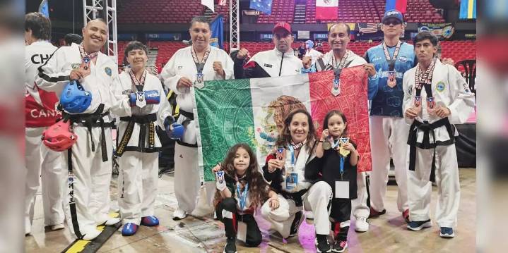 Sparta Taekwon-Do de Huajuapan de León se lució en Puerto Rico