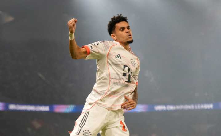 Luis Díaz marca gol al PSG en la Champions League: vea al video