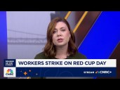 Starbucks workers union launches strike on chain’s key holiday sales day