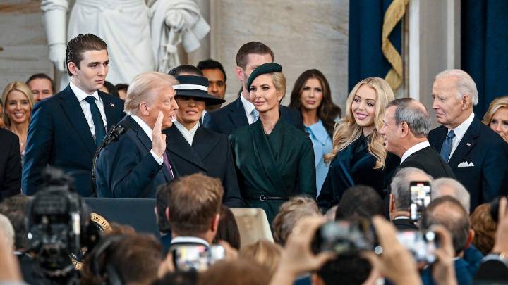 What Barron Trump Said To Biden During Inauguration Finally Revealed