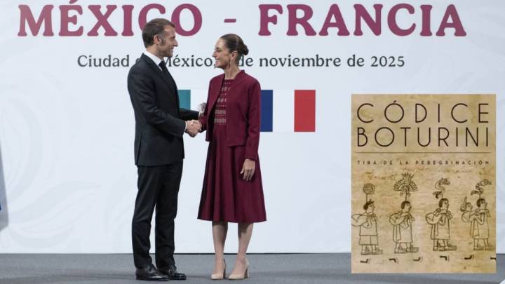 Sheinbaum logra acuerdo con Macron por códices aztecas