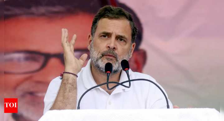 'Got a panic attack': Rahul Gandhi mocks PM at Bihar rally; claims Modi 'scared of Donald Trump'