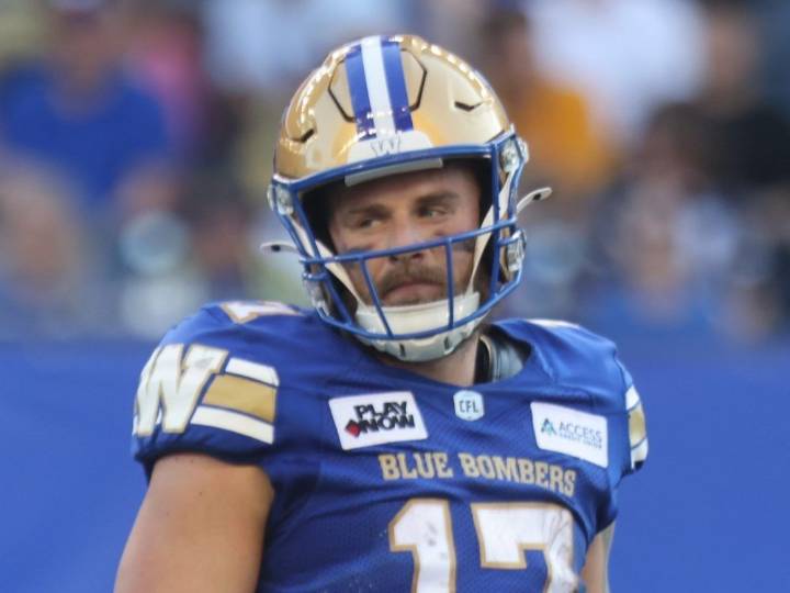 Blue Bombers' Streveler leaves door open 'for everything'