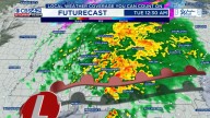 Dark and Damp Monday - Heavy Rain Monday Night into Tuesday Morning