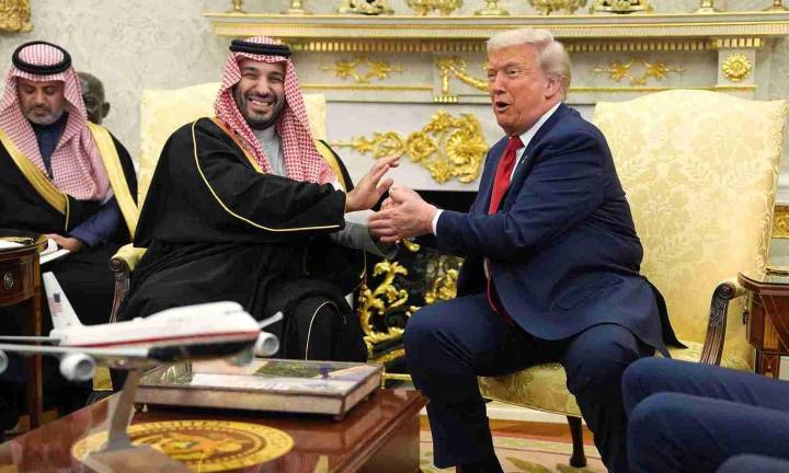 Trump repeats claim he stopped Indo-Pak war at meet with Saudi prince