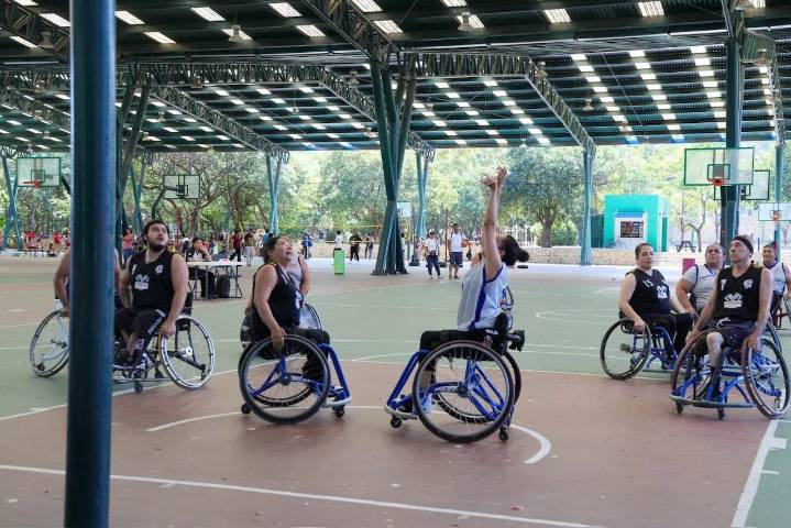 IEPC realiza torneo de básquetbol para personas en silla de ruedas