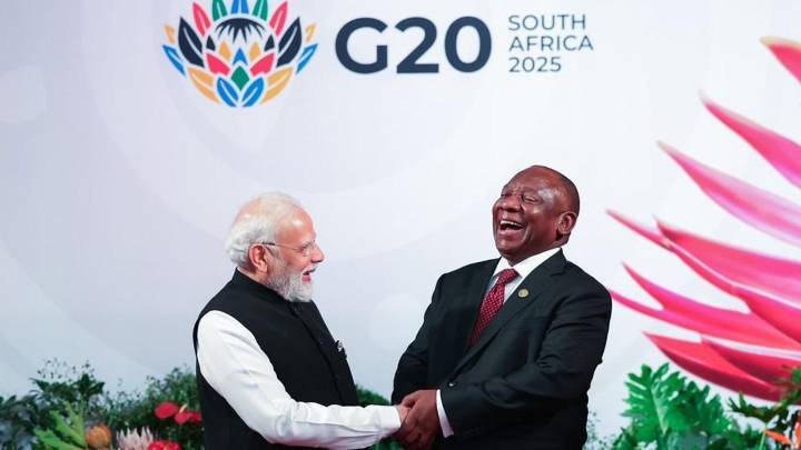 PM Modi extends gratitude to South African President Cyril Ramaphosa