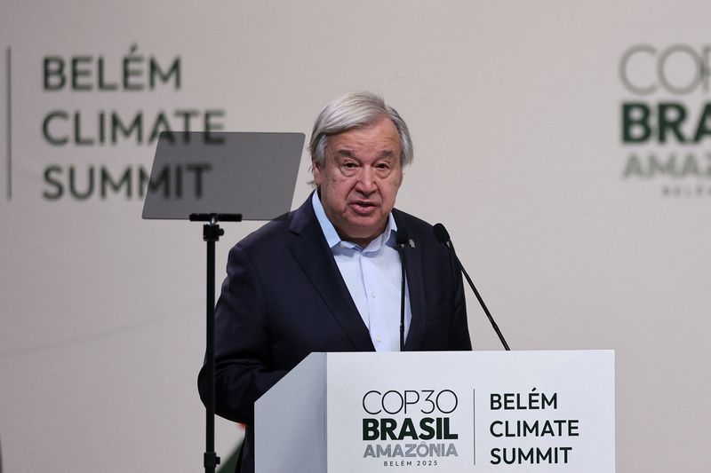 UN chief Guterres urges nations at climate summit: Lead, or be led to ruin