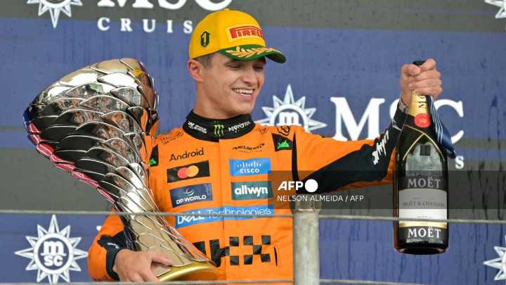 Lando Norris ganó el GP de Brasil de F1 y aumenta diferencia en la general