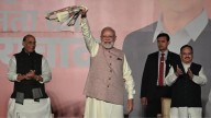 In Bihar victory speech, PM Modi warns of another Congress split, tells its allies to ‘be very wary’