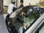 Amitabh Bachchan showcases his driving skills as he steps out in city in luxurious car