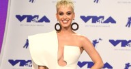 Katy Perry’s Thigh-High Slit Dress Causes a Stir