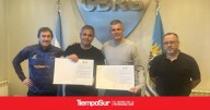 Fútbol Boca de Río Gallegos y Comunicaciones sellaron un acuerdo de cooperación deportiva