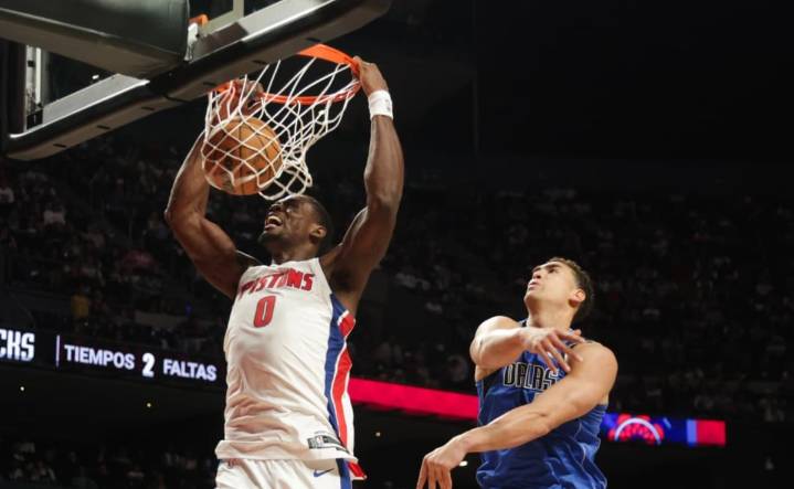 NBA en México: Los Pistons de Detroit superan a los Mavericks de Dallas en emocionante partido