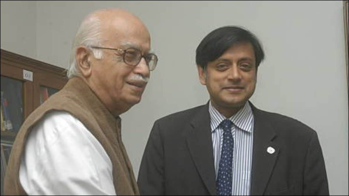 Shashi Tharoor’s Backing Of LK Advani Sparks Row; Congress Distances Itself, Draws BJP Barbs
