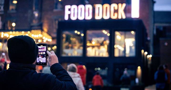 Christmas lights switch-on at Gloucester Food Dock includes hot chocolates, mulled wine and elves