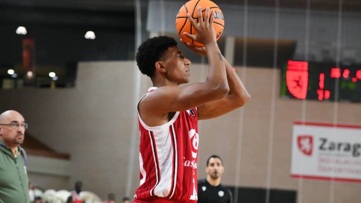 Lucas Langarita lidera un nuevo triunfo del Casademont Zaragoza sub