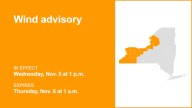 Update: Wind advisory for Cayuga and Oswego counties for Wednesday and Thursday