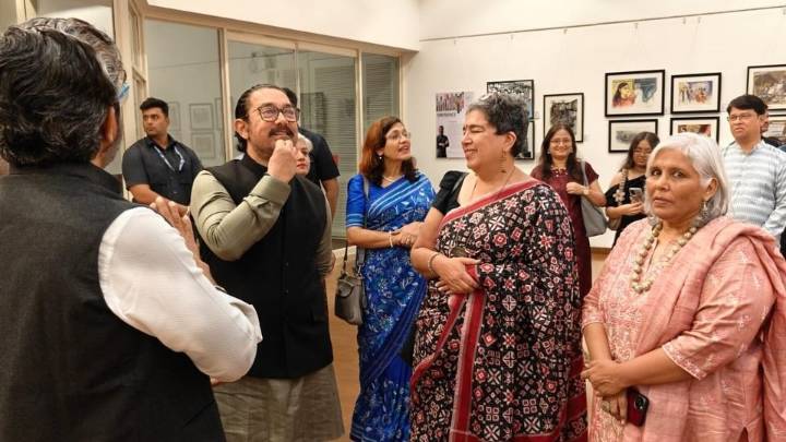 Reena Dutta thanks Aamir Khan for visiting her art exhibit