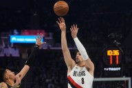 Avdija, Clingan get double-doubles as Blazers beat Warriors 127