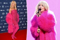 Rita Ora gives major Barbie vibes in head-to-toe pink for the 2025 Music Industry Trusts Awards