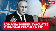 Nato on edge: Romania evacuates villages after Putin hits tanker near Ukraine