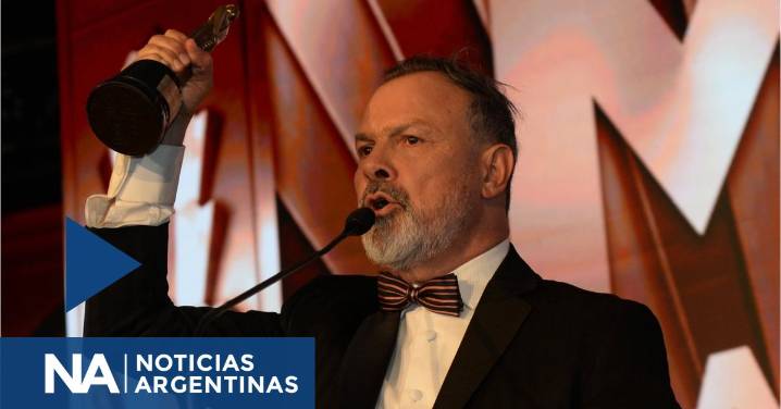 Gustavo “Gato“ Sylvestre ganó el Martín Fierro de Cable de Oro 2025