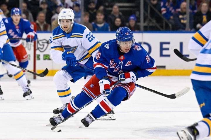 Rangers edge Blues to snap 4-game skid: 3 takeaways