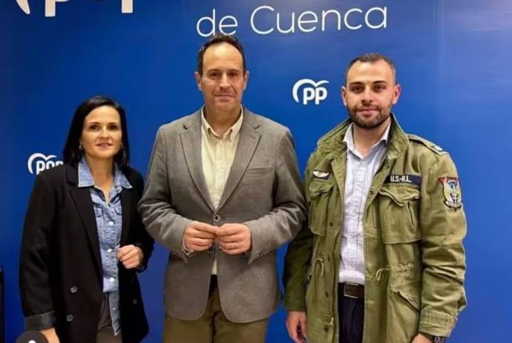 Martín Lapeña será el secretario general del PP de Cuenca y Raquel Oliver la portavoz