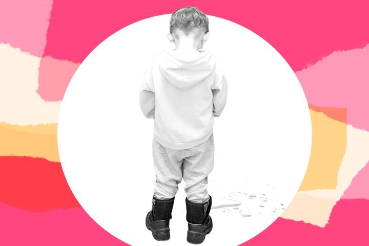 My son peed on my sister's floor. My husband blamed the dog.