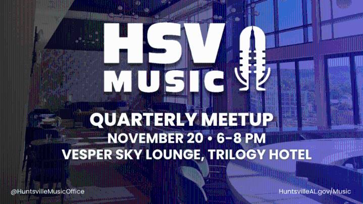 Huntsville Music Office host final 2025 meetup, celebrates record breaking year