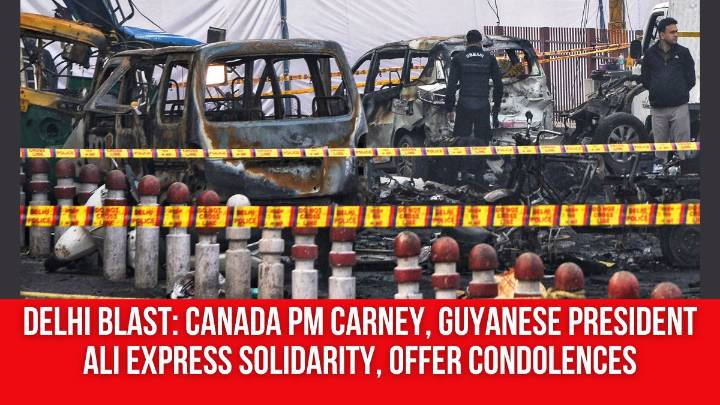 Delhi Blast: Canada PM Carney, Guyanese President Ali express solidarity, offer condolences