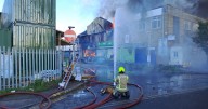 Southall fire stood down as 150 firefighters tackle huge warehouse blaze over 10 hours