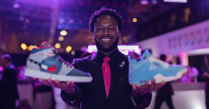 Made in St. Louis: His sneaker designs have some big