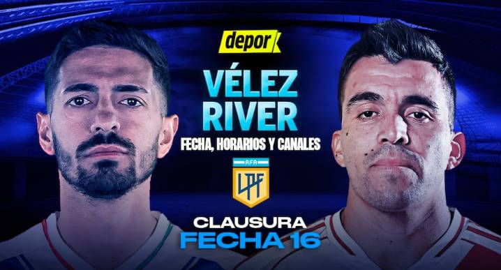 River vs. Vélez: fecha, horarios y canales de TV por Liga Profesional Argentina