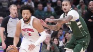 Cunningham helps Pistons breeze past Bucks for 12th consecutive victory