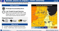 Heavy snow to peak Saturday from Noon to 8 p.m. as winter storm hits northern Illinois