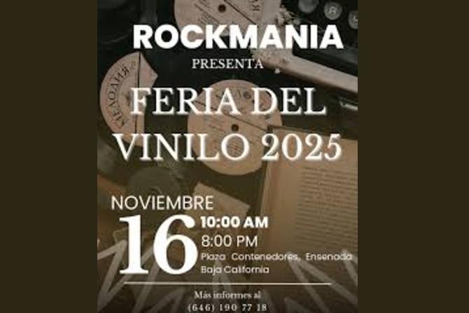 Feria del Vinilo, este domingo en Ensenada