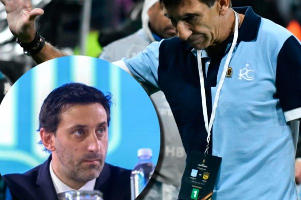 Tras eliminar a River, Costas respondió si va a seguir en Racing: "Se lo dije a Milito"