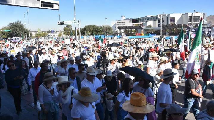 Deseo de paz y justicia moviliza a chihuahuenses