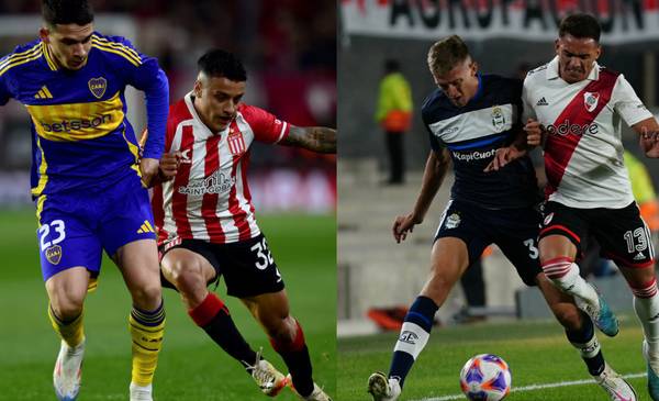 Partidos de hoy: Boca y River buscan llegar bien al Superclásico