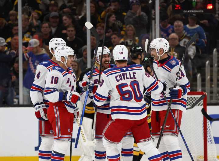 Artemi Panarin shines as Rangers blow by Bruins - The Rink Live | Coverage of youth, junior, high school and college hockey