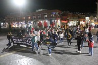Pachuca: alrededor de 250 personas marchan por la paz