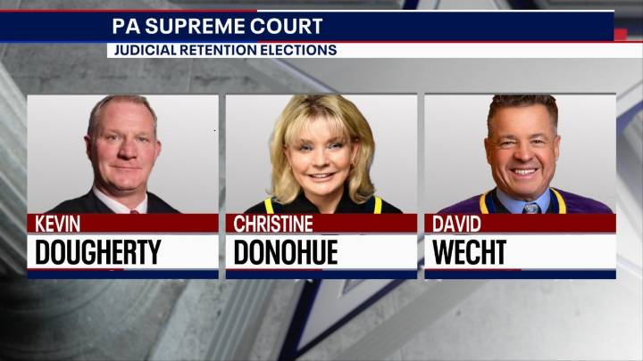Pennsylvania voters retain 3 Democratic Supreme Court judges, AP projects