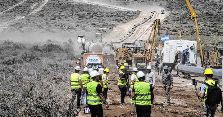 VMOS abrió el registro de proveedores para la operación del nuevo oleoducto en Río Negro