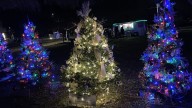 A look at the new Holiday Tree Walk at Monroe’s Veterans Park