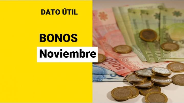 Estos son los bonos y beneficios que se pagan en noviembre