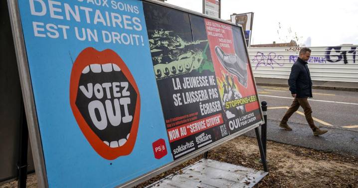 Swiss voters reject mandatory national service for women and new inheritance tax